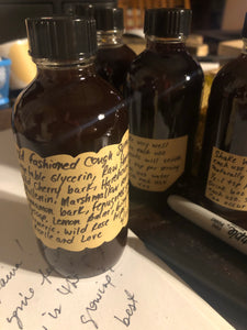 Old Fashioned Herbal Cough Syrup