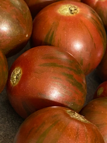 Tomato - Amish Black Zebra Cherry - seeds