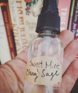 Sweet Mint & Clary Sage Hydrosol (100% pure)